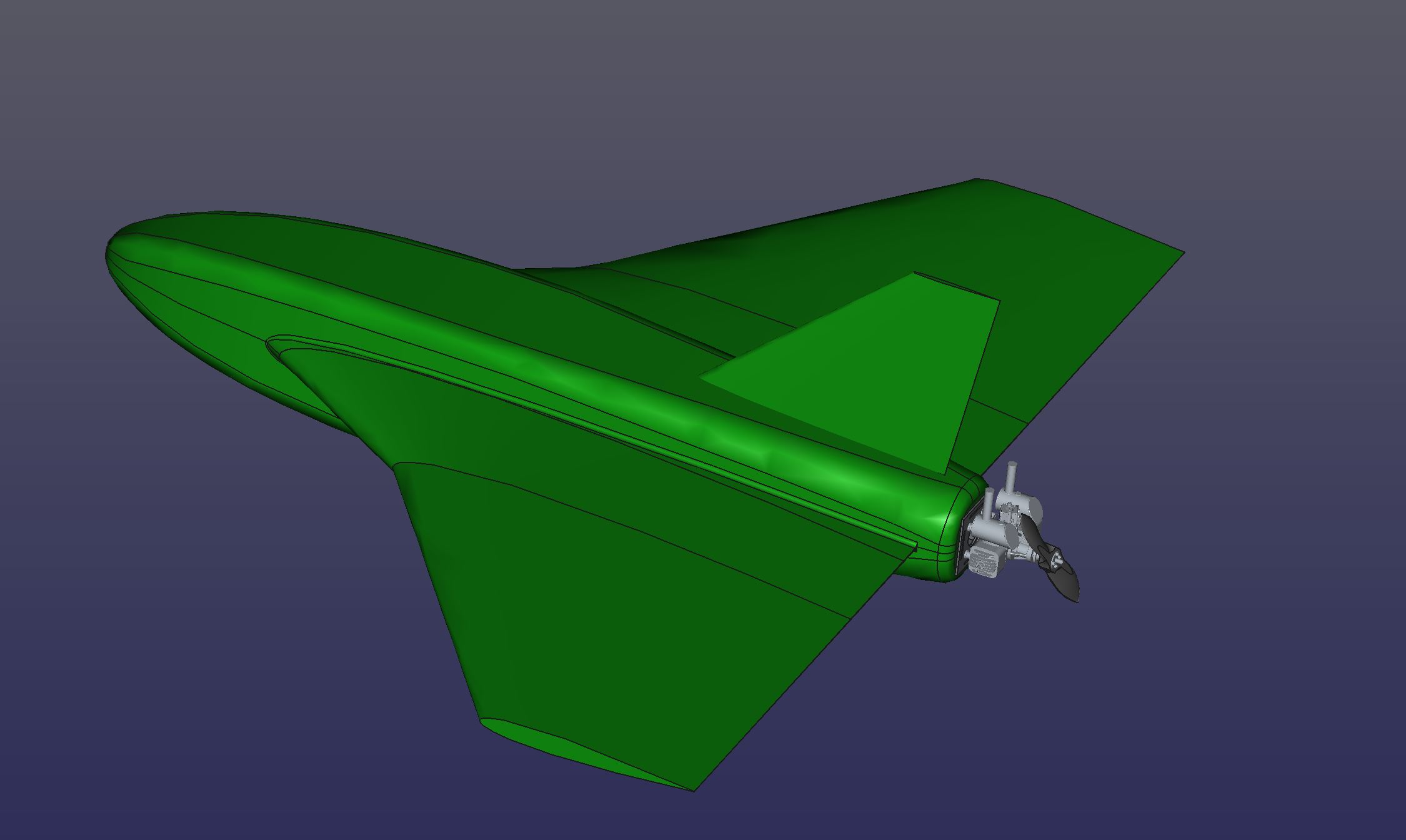 Tactical Drone Silhouette